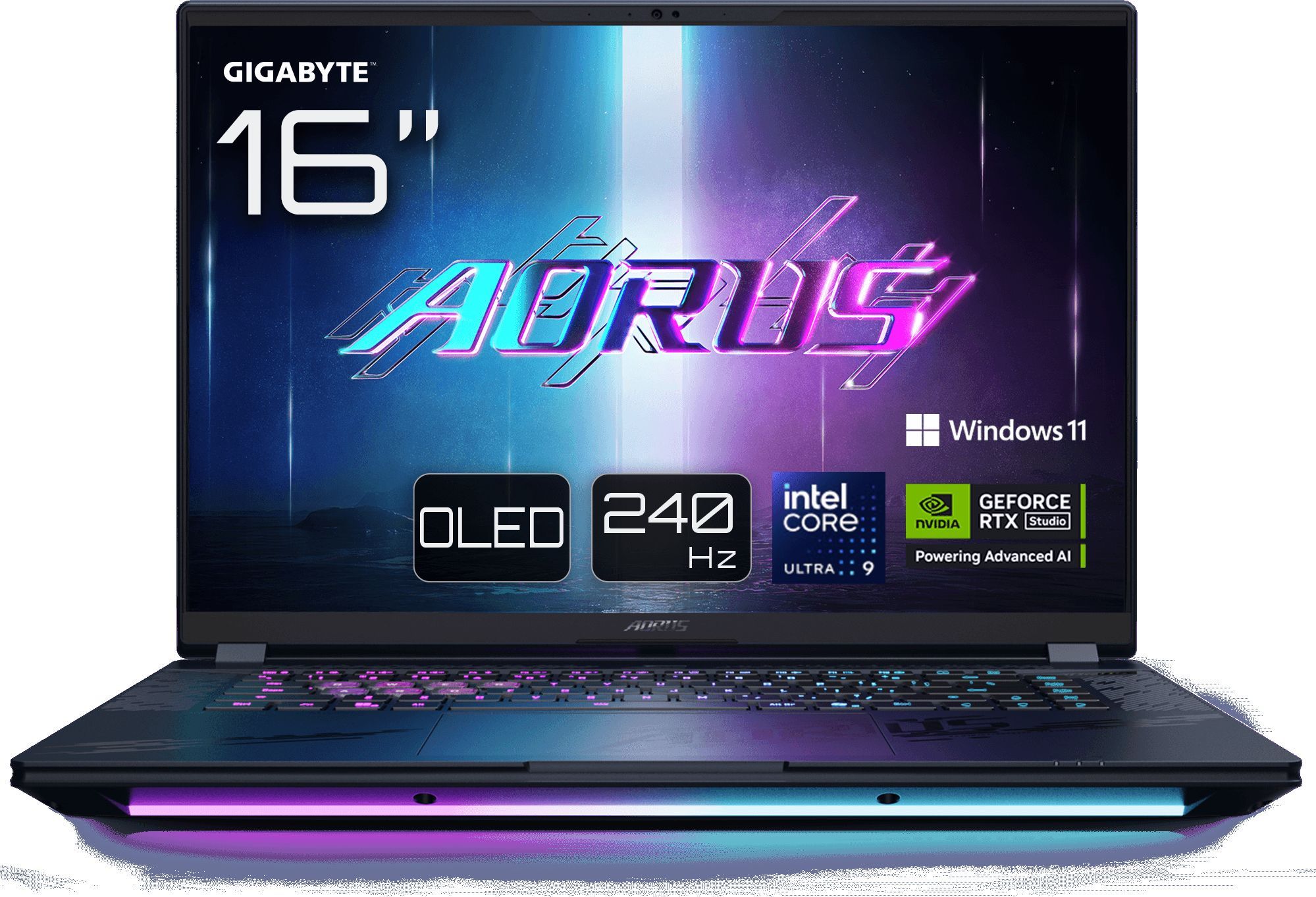 PC Portable gamer AORUS MASTER 16 BXHC4FRE64SP – 16 QHD+ – RTX5070TI – Intel Core Ultra 9 275HX – 32Go – 1To SSD – Win 11 PRO