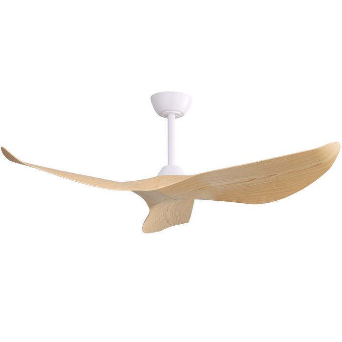 Ventilateur de plafond sans lumière en laiton avec pales réversibles Ventilateur de plafond sans lumière en laiton avec pales réversibles
