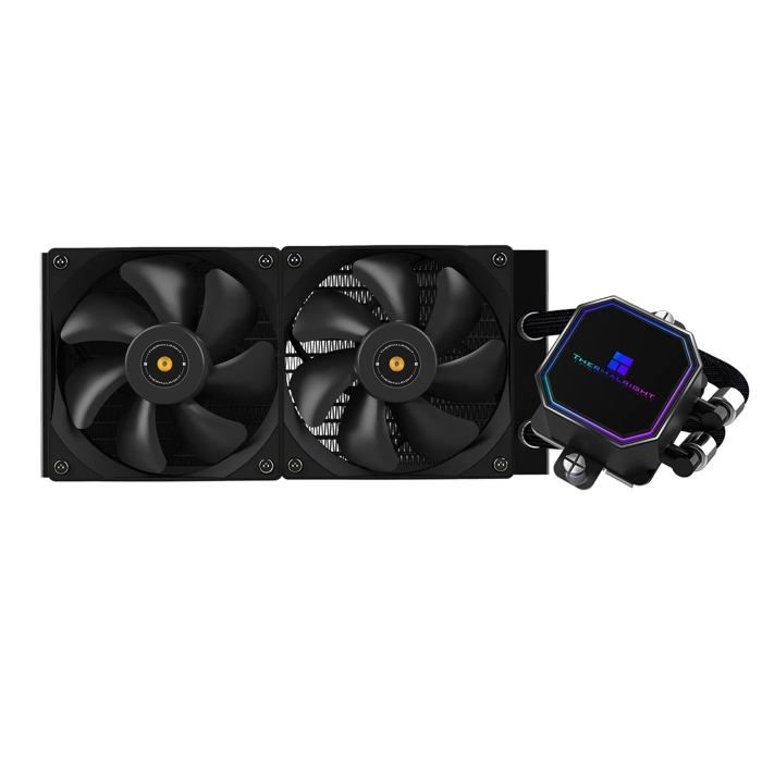 Thermalright Cpu Liquid Cooler Frozen Prism 240 Tl-e12 Pwm X2 3300rpm Copper - vue 1