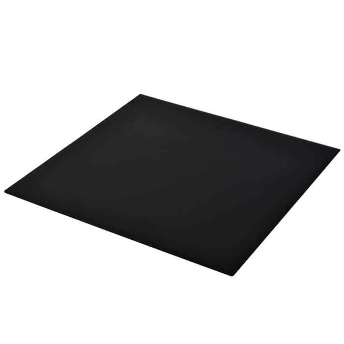 SALE 2026 Plateau de table Noir - Dessus de table carré Verre trempé 700x700 mm PRO116879408