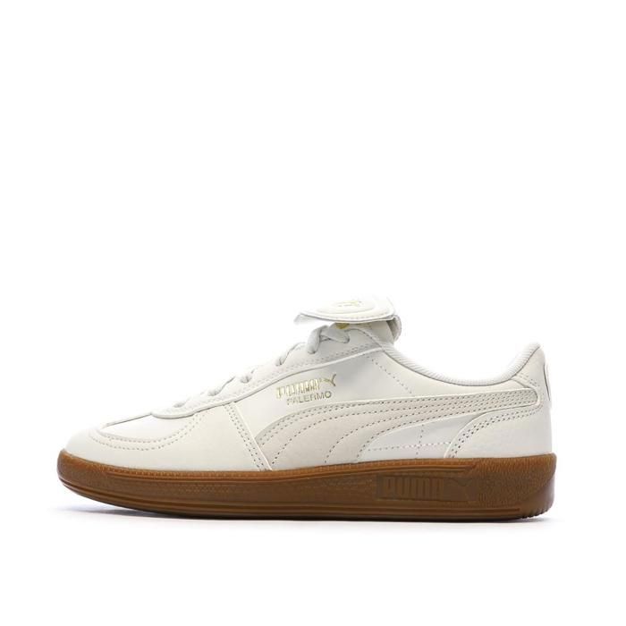 Puma Baskets Blanc/Écru Mixte Puma Palermo Premium