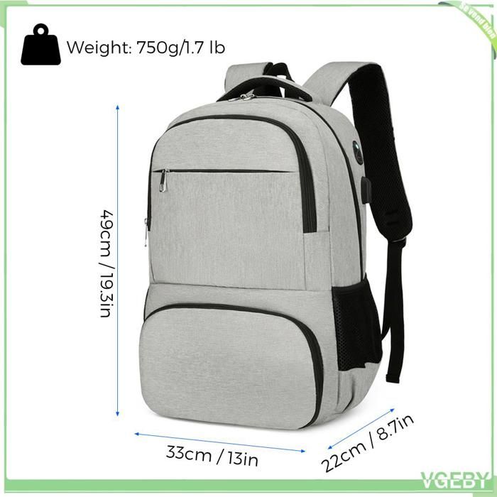 Sac à dos isotherme - FAFEICY - Modèle 156 - Isolation 2-4h - Poche antivol - Port USB