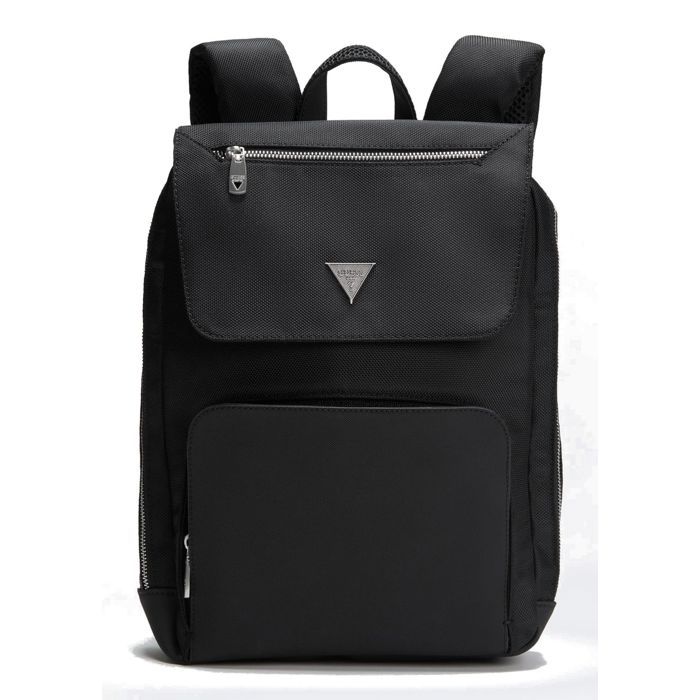 GUESS Sac à dos de loisirs noir pour femme et homme - Berna Backpack 341715