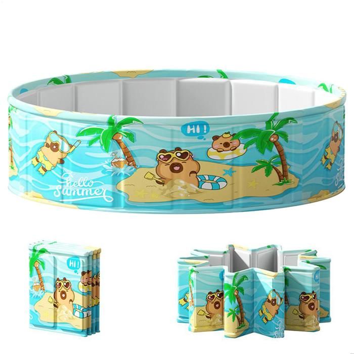 Piscine à Boules Pliable – Maison De Jeu Intérieur/Extérieur – Tente Moustiquaire – Polyester Imperméable – Dès 1 An