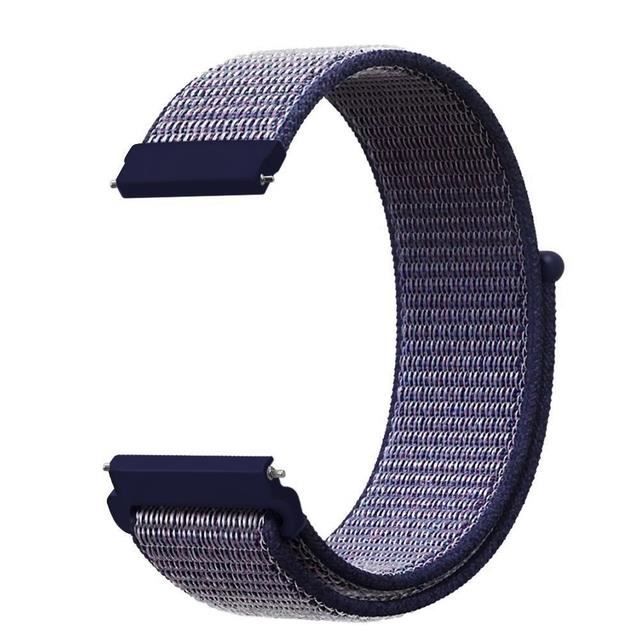 Bracelet sport á boucle Garmin Forerunner 245 (noir/bleu