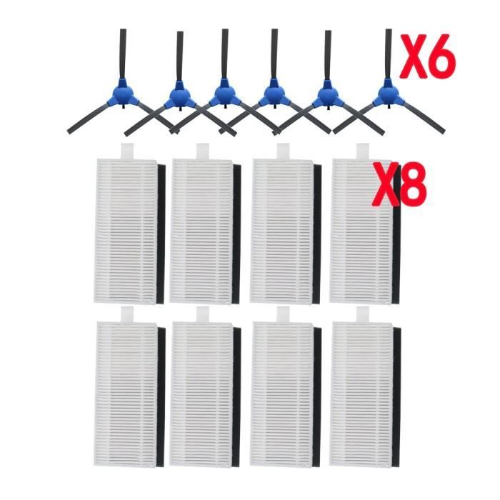 Kit-3 -Pièces De Rechange Pour Aspirateur Robot Cecotec Conga 1390