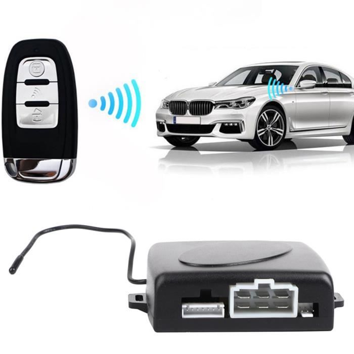 Centralisation Voiture Universel Kit Entrée Sans Clé Voiture - Verrouillage Central à Distance Avec Télécommande Alarme Voiture Kit Universel