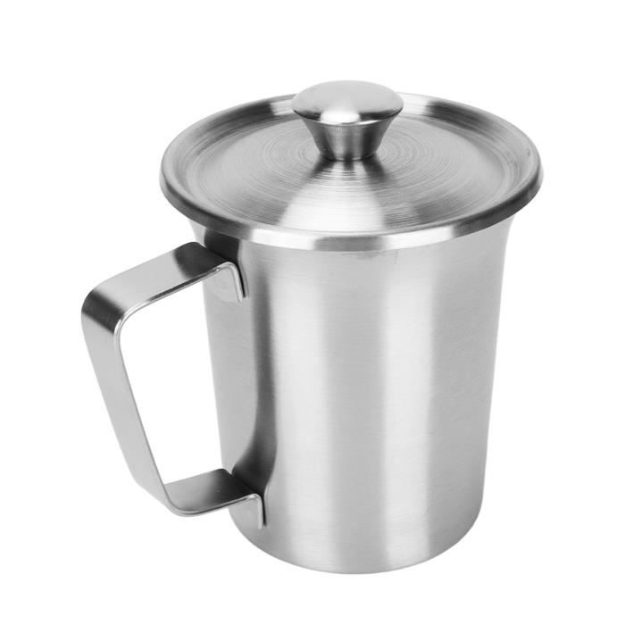 Tomotato Tasse D'extérieur avec Poignée Pliable, Tasse de Camping en Alliage D'aluminium, Tasse de Camping Portable, Tasse à Café de Camping pour Pique-Nique, Randonnée