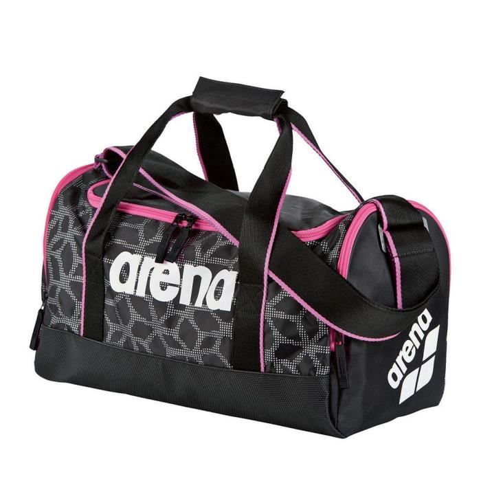 Sac de Sport Femme Noir et Fuschia Arena Taille M Cdiscount
