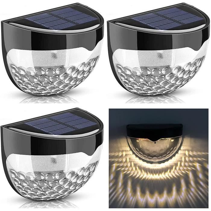 Promo Lot De 2 Appliques Murales Solaire Led Ezsolar chez Norma