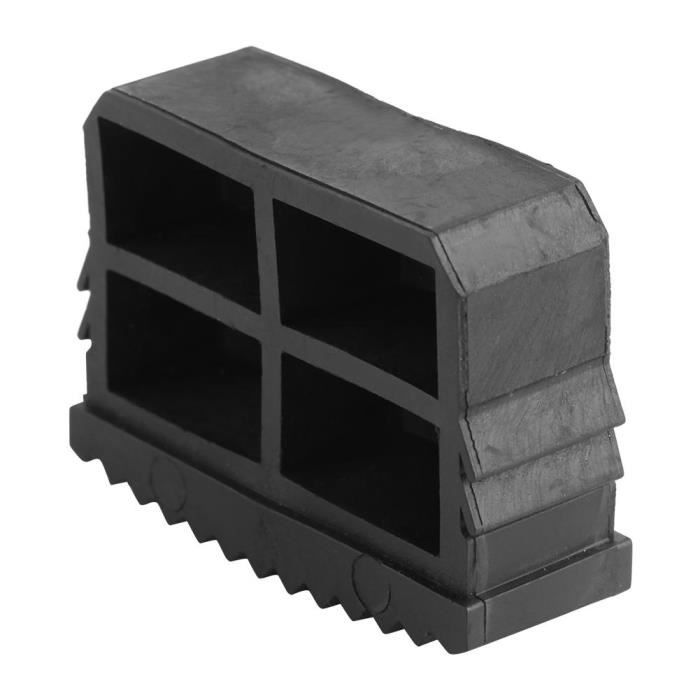 FIHERO Remplacement Des Pieds En Caoutchouc Pour Échelle En Aluminium Escabeau Pieds Tapis Coussin Semelle Noir