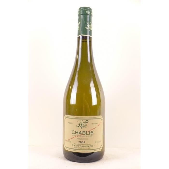 Vocoret Chablis vocoret vieilles vignes blanc 2002 - bourgogne - La cave Cdiscount