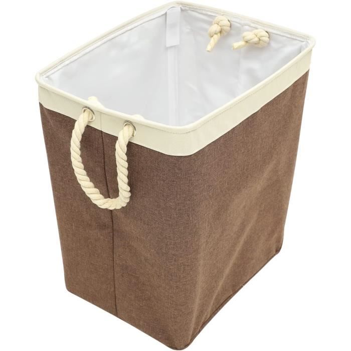 Panier à Linge Pliable 3 Sprouts - Design Scandinave, Tissu Imperméable, Idéal Pour Chambre D'enfant Ou Salle De Bain