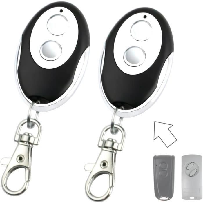 Ulisem Lot De 2 Télécommandes Universelles Pour Ouverture De Porte De Garage Chamberlain Motorlift 94333EML 84335E TX2REV TX4EV TX4RUNI, Chamberlain ML510EV ML700EV ML1000EV