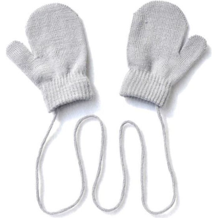 Moufle Enfants Hiver Chaud Solide Tricote Mignon Avec Des Gants De Ficelle Ws1127 Cdiscount Pret A Porter