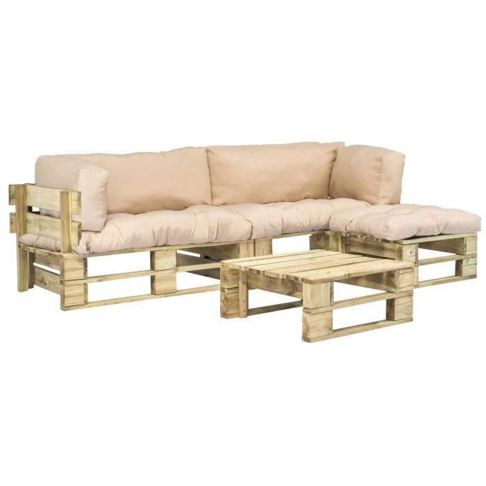Arbre à Chat En Bois De Palette Salon De Jardin 4 Pcs Palettes Avec Coussins Sable Bois 7 Forestshop Achat Vente Salon Bas De Jardin Salon De Jardin 4 Pcs Cdiscount