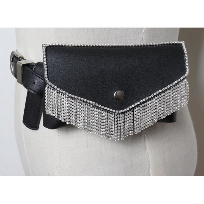 Unisexe Véritable Cuir Bum Sac De Voyage Argent Ceinture Festival Wallet Fanny Pouch