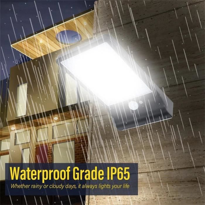 48led Lampe Solaire Exterieur Lampe De Jardin Solaire Detecteur