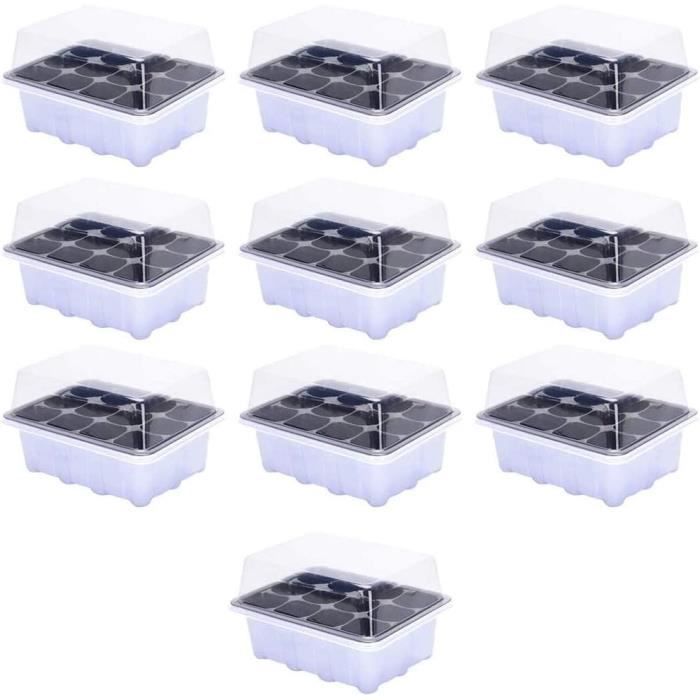 Kit Germination En Pot Mason - Faites Pousser Des Graines Facilement | Support Acier Inoxydable Et Plateaux | Culture De Luzerne, Brocoli Et Haricots