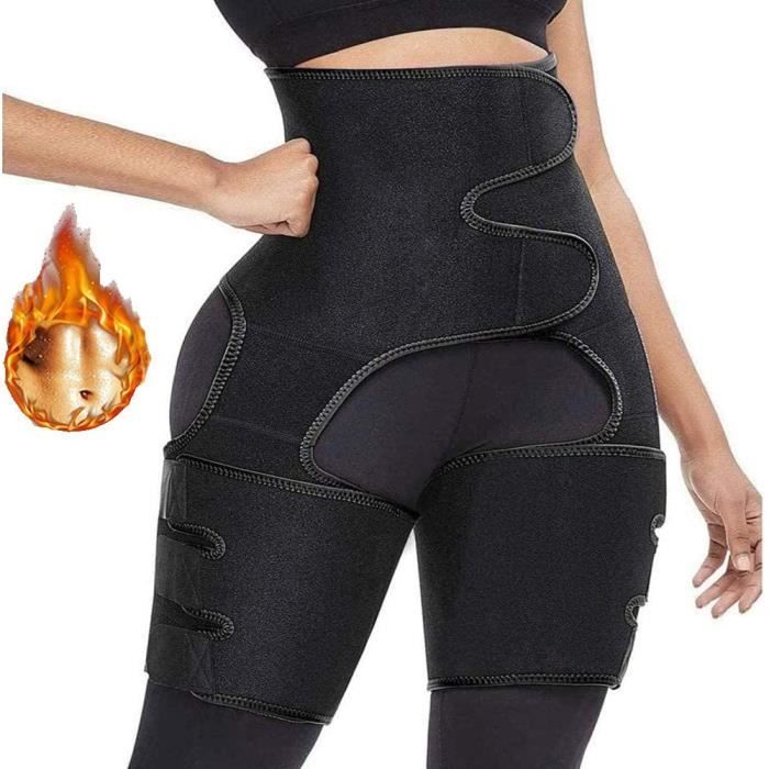 Ceinture De Sudation Femme Cuisse Thigh Trimmer Ajustable Fitness