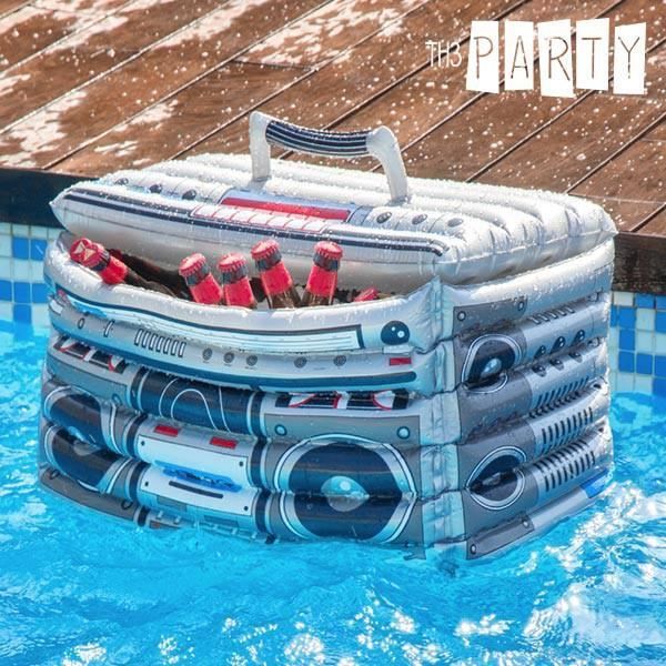 glaciere gonflable en forme de radio vintage glaciere pour piscine mer radio retro pas cher cdiscount auto