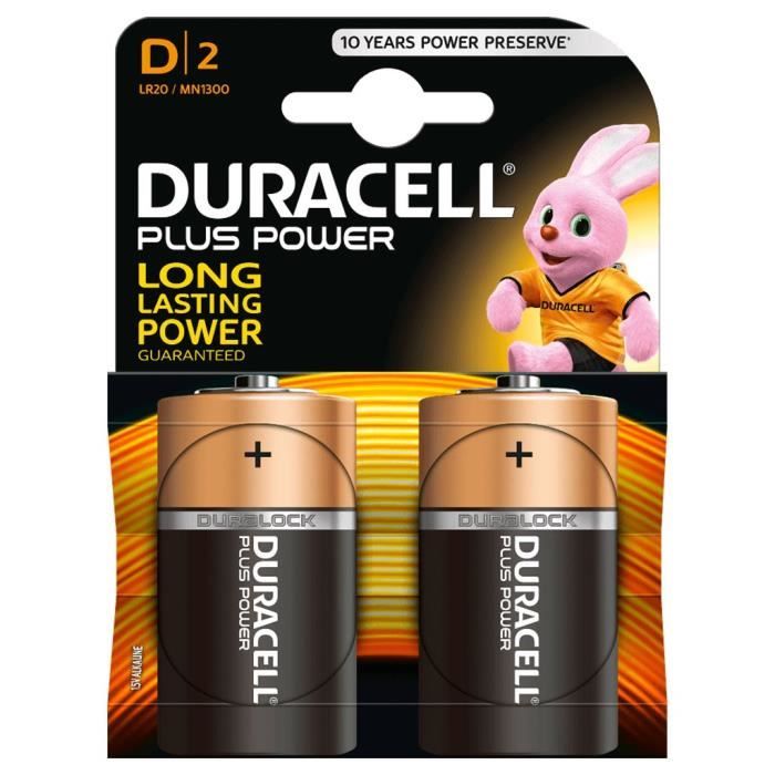 Pile Duracell 6LR61 (boite de 10 piles)