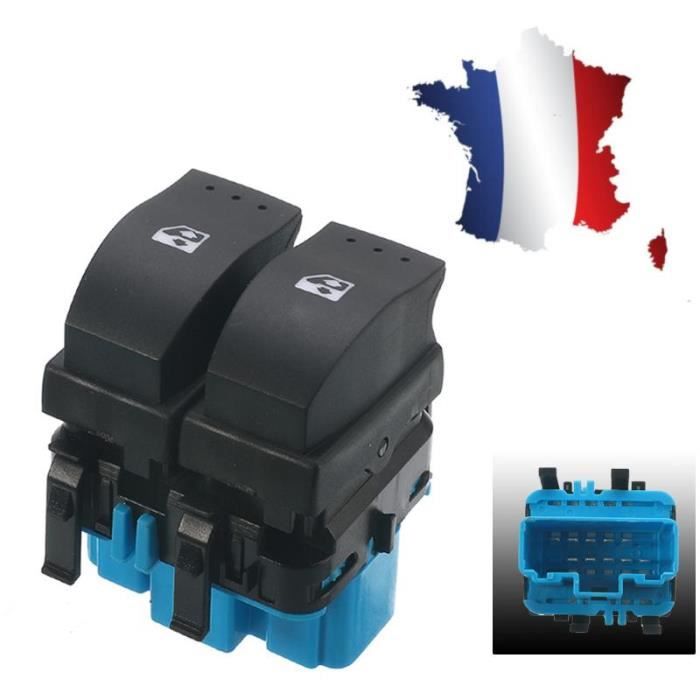 2x Interrupteur Commutateur Bouton Leve Vitre Gauche côté conducteur Pr Renault