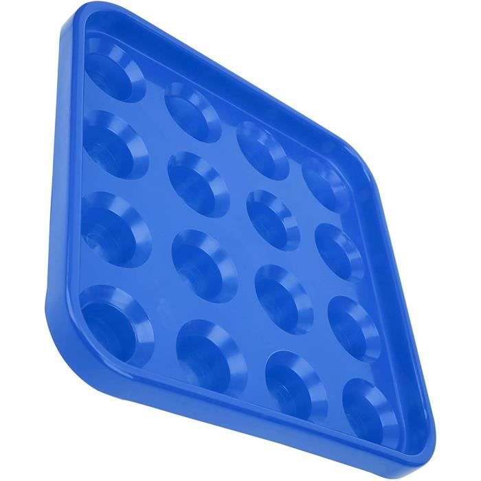 TMISHION Plateau de billard Plateau de Boule de Billard en Plastique Noir Support de Rangement