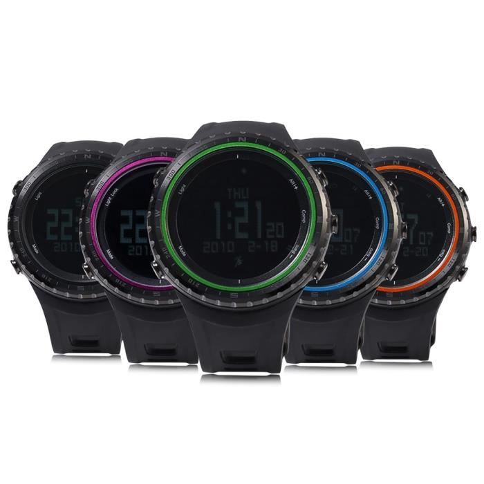 Sunroad 2021 Montre Sunroad Digital Men's Fishing Watches Water