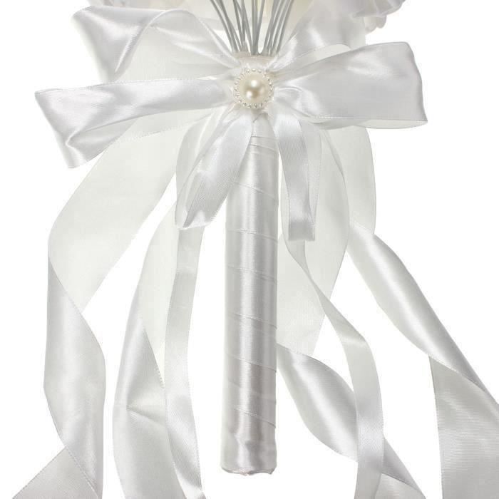 17pcs Robe de Mariage Bouquet Set Décoration Paquet fleurs de soie violet jaune 17pcs Robe de Mariage Bouquet Set Décoration Paquet fleurs de soie violet jaune