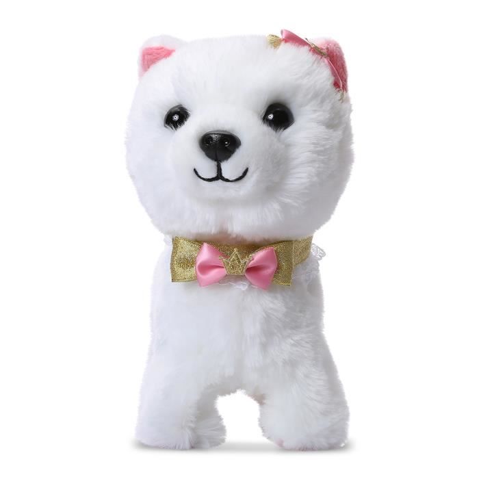 jouet chien peluche interactif