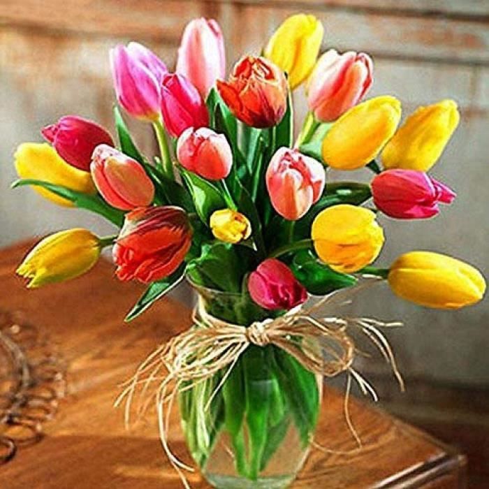 Peinture Par Numero Adulte Peinture A L Huile Numero D Art Kit Bouquet De Couleur Hydroponique Motif Complet Decoration 134138 Achat Vente Peinture Au Numero Peinture Par Numero Adult Cdiscount