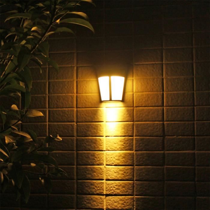 6 Led Lampe Solaire Etanche Lampe Exterieure Pour Jardin Applique