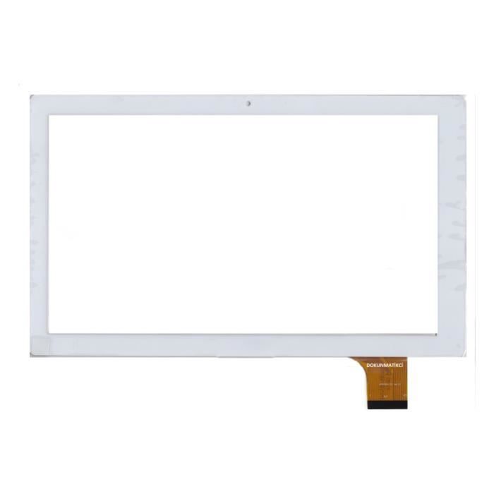 Vitre tactile blanche pour Archos 101 Magnus