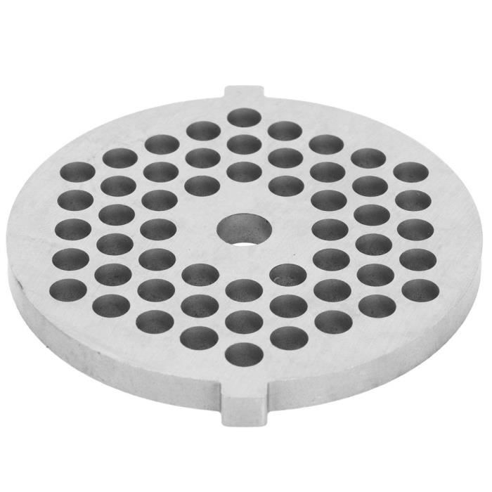Disque à Trous De Rechange Pour Hachoir à Viande - Diamètre 12, Trous De 3 à 20 Mm - Acier Inoxydable