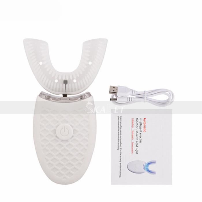 Lampe De Blanchiment Dentaire LED Bleue Portable - Rechargeable USB, Légère 35g