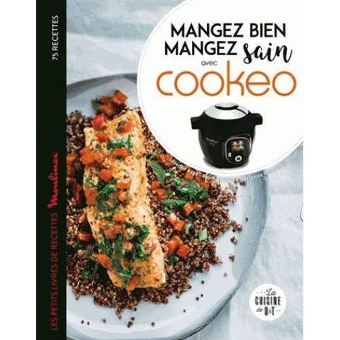 Livre - mangez sain mangez bien avec cookeo