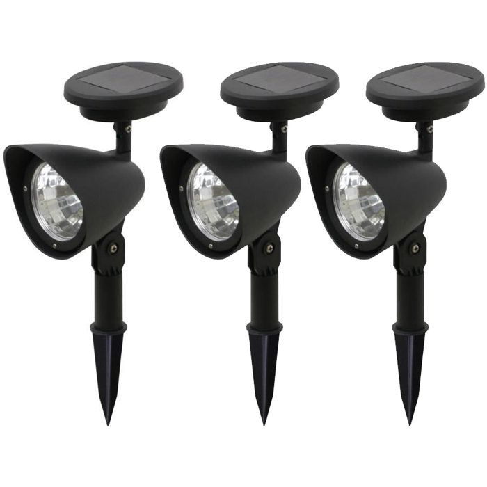Spot solaire en plastique 3 LED GALIX - vue 2