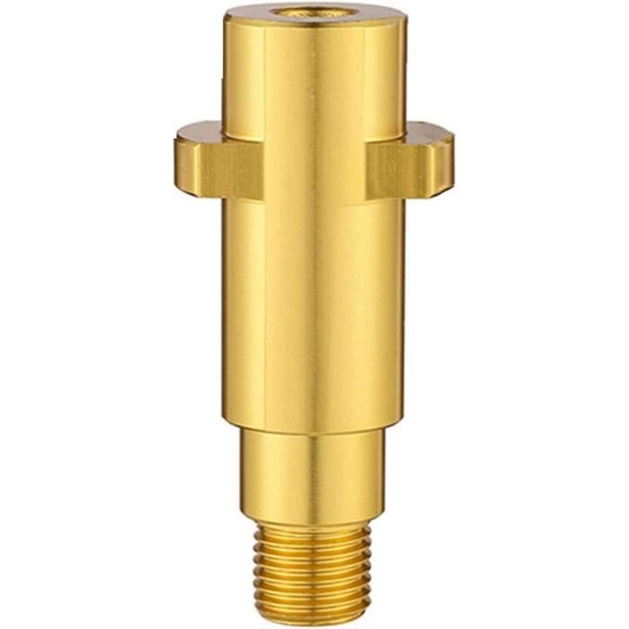 Adaptateur Nettoyeur Haute Pression Karcher HD M22 14 Mm Vers 1/4" Rapide – Laiton & Inox, Anti-Fuite 2500 PSI
