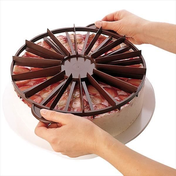 Outil De Coupe Pour Gateau 12 16 Portions Dekora Couleur Cdiscount Maison