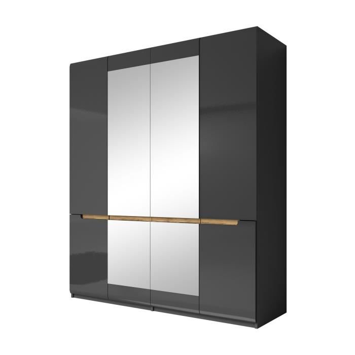 Grande armoire de style loft, armoire pivotante, portes pivotantes avec ...