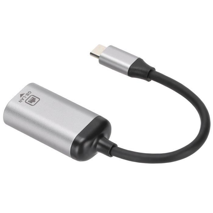 Adattatore USB 3.1 Type-C A RJ45 100Mbps – Plug And Play, Chip 8152B, Cavo 12 Cm - 2