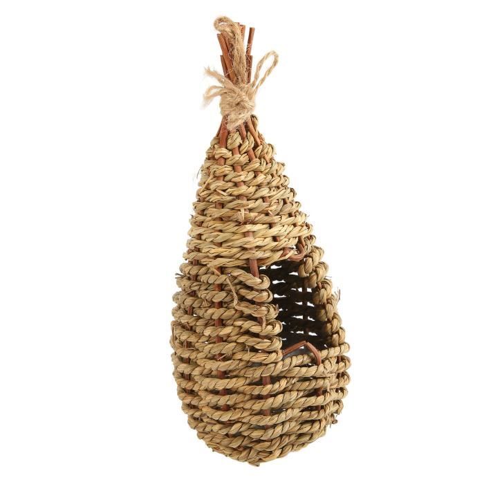 Nid d'oiseau tissé à la main Nichoirs à Bourdonnement, Nid d'oiseau d ...