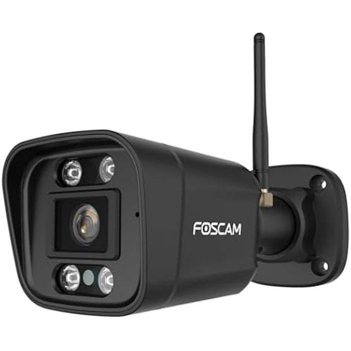 Caméra de surveillance - FOSCAM - V8P - 8MP - Wi-Fi - Noir