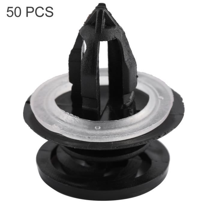 10 Clips Pour Garniture De Panneau De Porte - Compatible BMW E46 Compact - Blanc - Neufs Sous Emballage