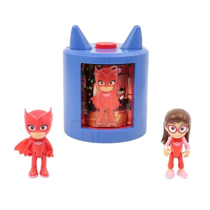 Les Pyjamasques Coffret Transformation 2 Figurines Bibou Et Amaya Cdiscount Jeux Jouets