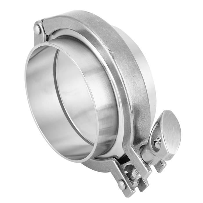 GOTOTOP Homebrew Clamp Fitting, Pipe Clamp, OD Sanitary 76mm Pipe Food