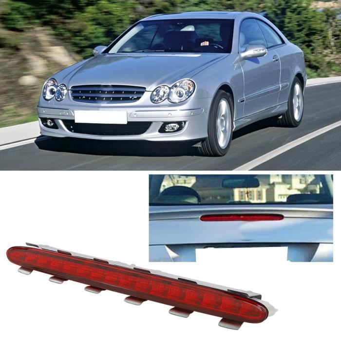 Troisième feu stop à LED feu arrière indicateur rouge pour Mercedes Benz CLK W209 C209 accessoire auto clignotants