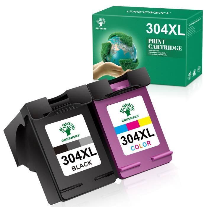 Cartucce Per Stampante Rigenerate 304 XL Nero Colore Per HP Envy 5030 Stampanti - Foto 5