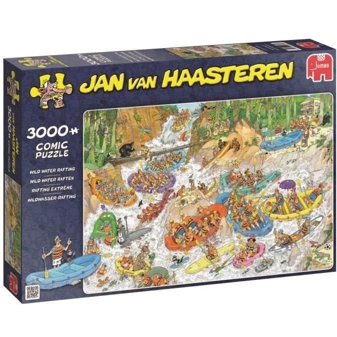 Puzzle 3000 Pieces Rafting Extreme Jan Van Haasteren Achat Vente Puzzle Cdiscount